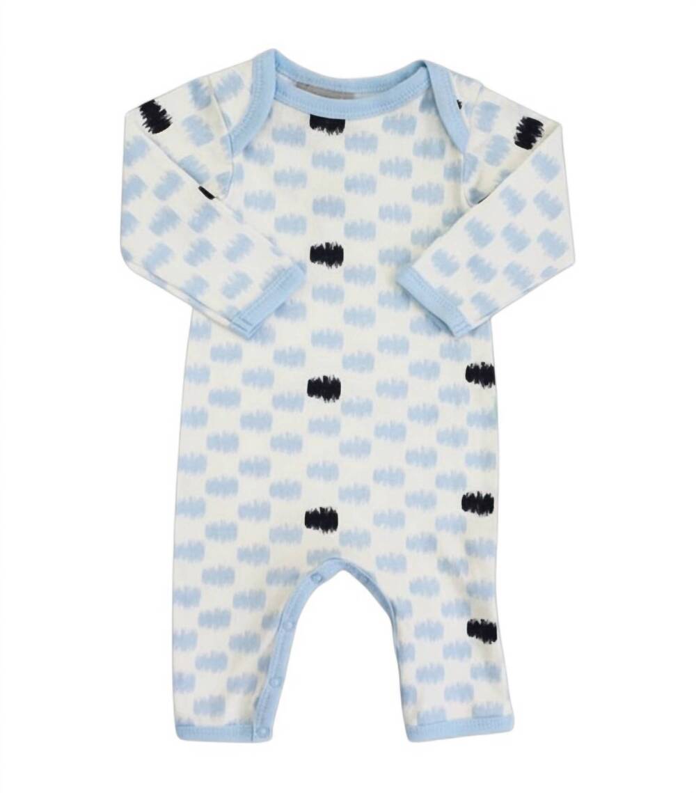 NEW COCCOLI kids checker print romper in white